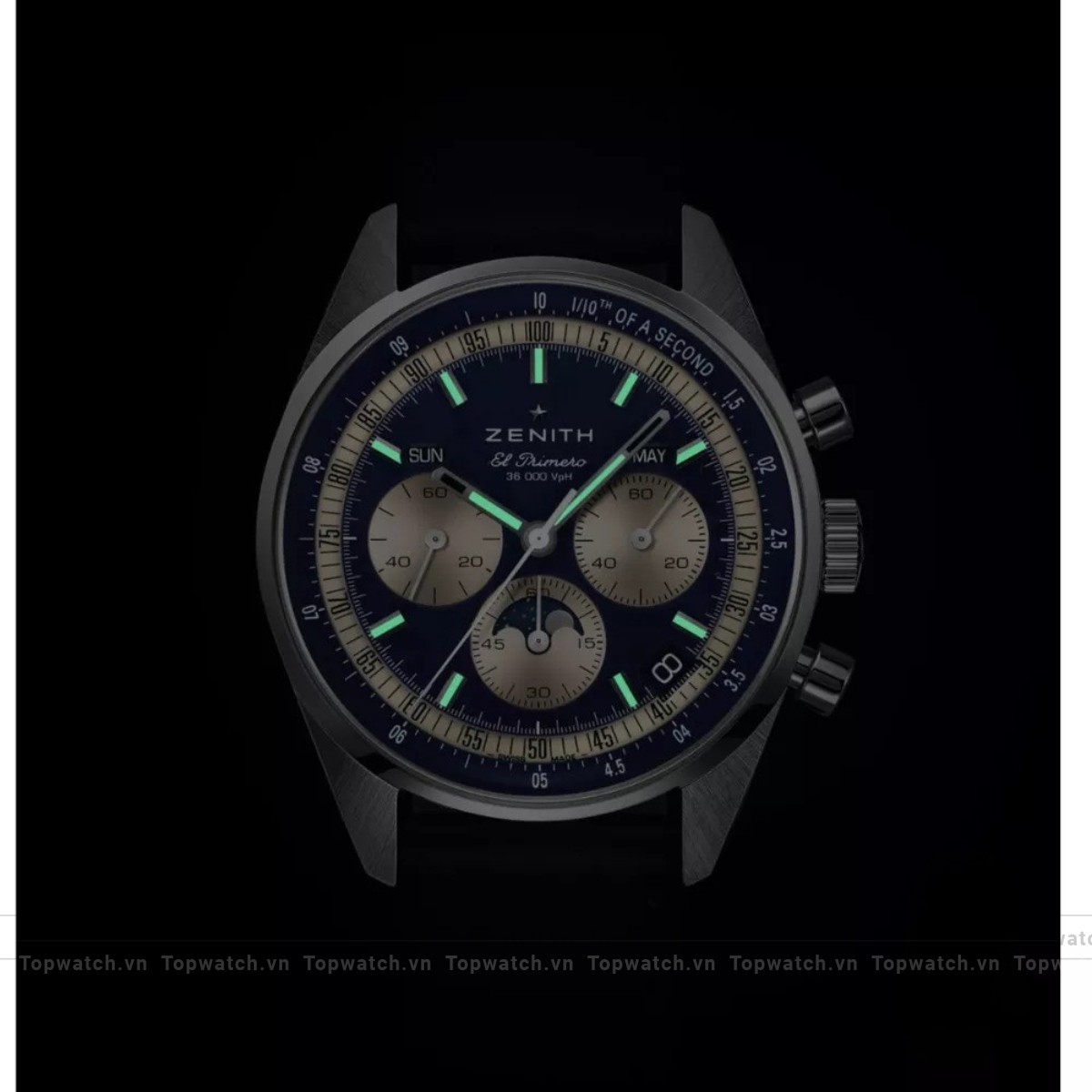 Zenith Chronnomaster 03.3400.3610/51.C910 Original Lapis Lazuli Watch 38mm Zenith Chronnomaster 03.3400.3610/51.C910 Original Lapis Lazuli Watch 38mm - Ảnh 2