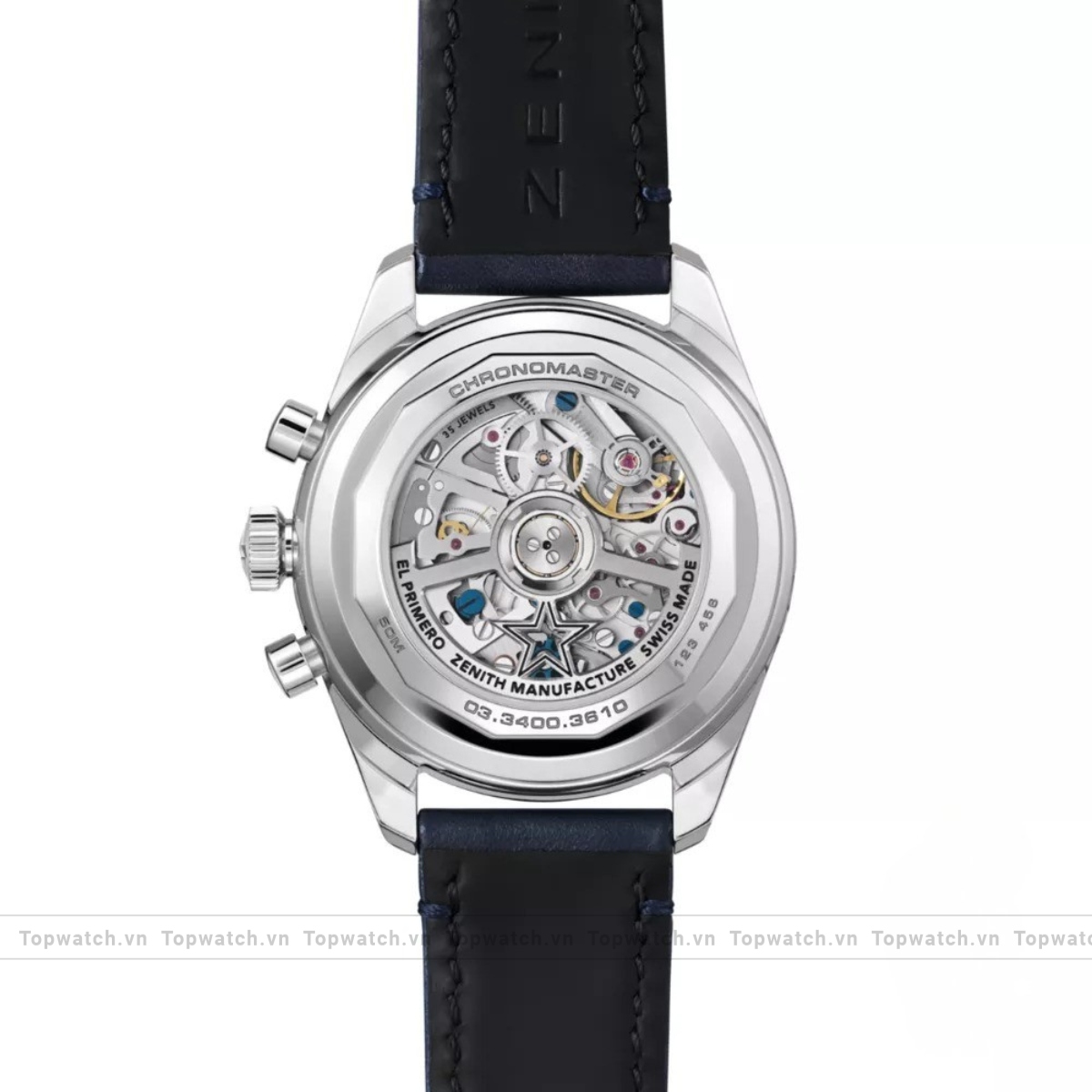 Zenith Chronnomaster 03.3400.3610/51.C910 Original Lapis Lazuli Watch 38mm Zenith Chronnomaster 03.3400.3610/51.C910 Original Lapis Lazuli Watch 38mm - Ảnh 6