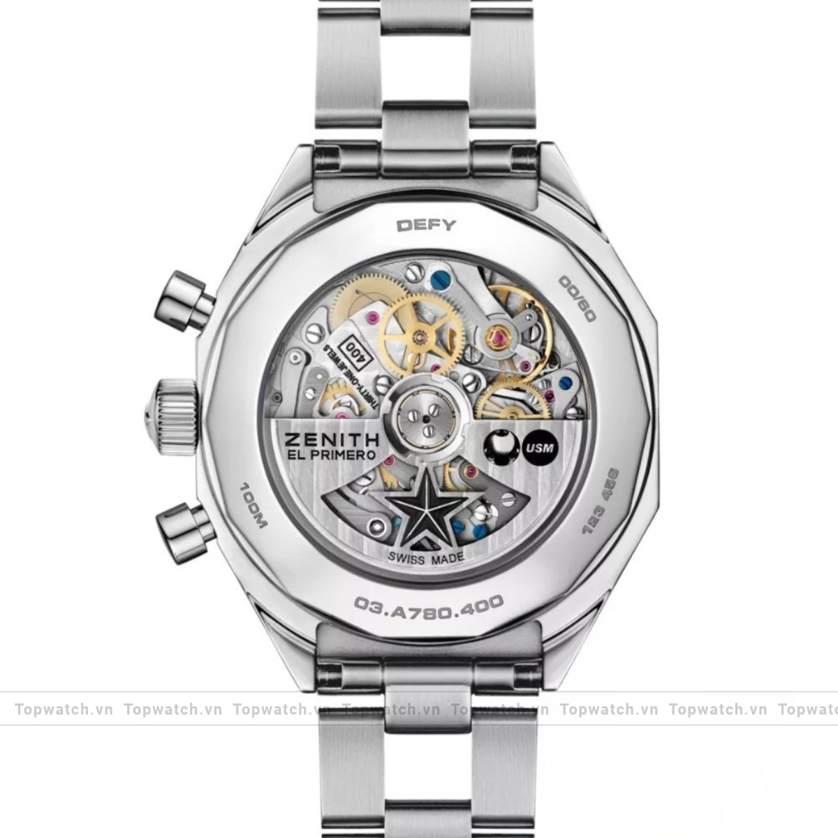 Zenith Defy 03.A780.400/19.M3642 Chronograph Limited Edition Watch 37mm Zenith Defy 03.A780.400/19.M3642 Chronograph Limited Edition Watch 37mm - Ảnh 3