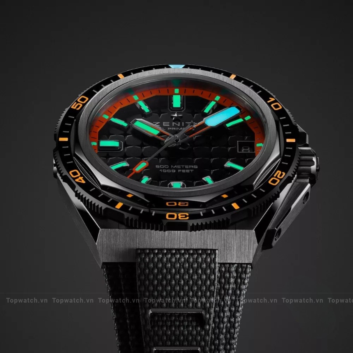 Zenith Defy 95.9600.3620/21.I300 Extreme Diver Watch 42.5mm Zenith Defy 95.9600.3620/21.I300 Extreme Diver Watch 42.5mm - Ảnh 4
