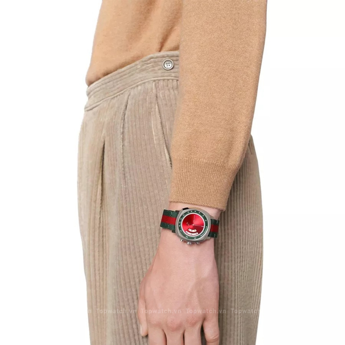 Gucci Grip YA157304 Quartz Men's Watch 40mm Gucci Grip YA157304 Quartz Men's Watch 40mm - Ảnh 2