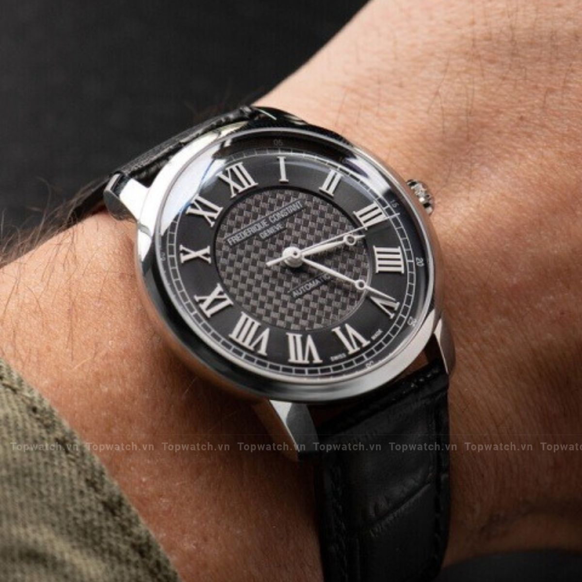 Frederique Constant Classics FC-301DGR3B6 Premiere Limited Watch 38.5mm Frederique Constant Classics FC-301DGR3B6 Premiere Limited Watch 38.5mm - Ảnh 2
