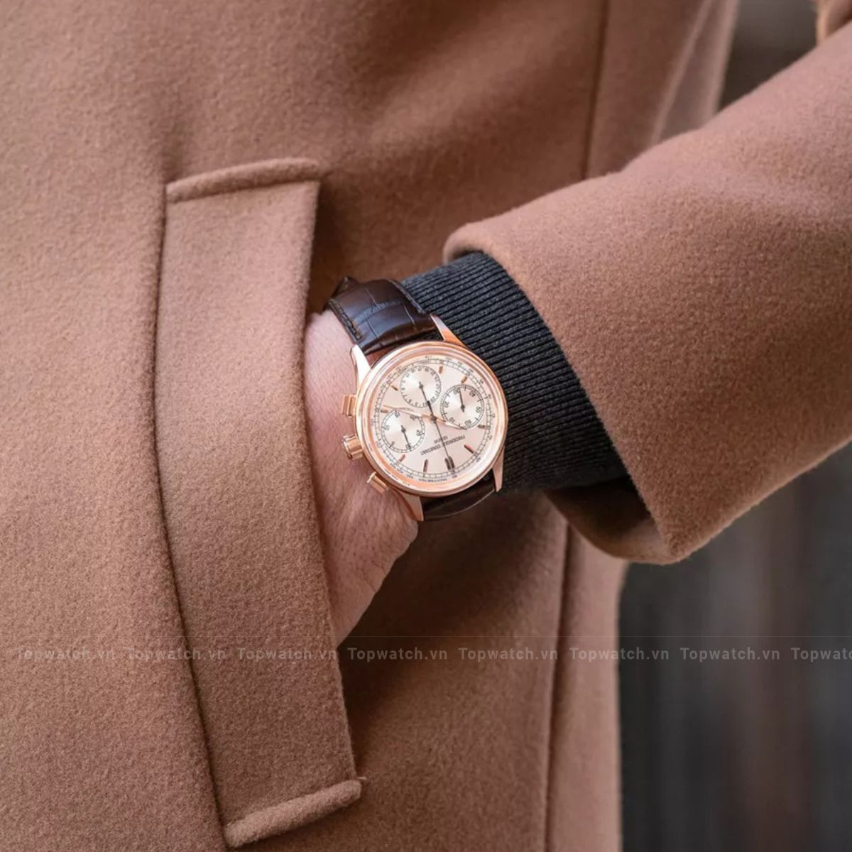 Frederique Constant Flyback FC-760V4H4 Watch 42mm Frederique Constant Flyback FC-760V4H4 Watch 42mm - Ảnh 2