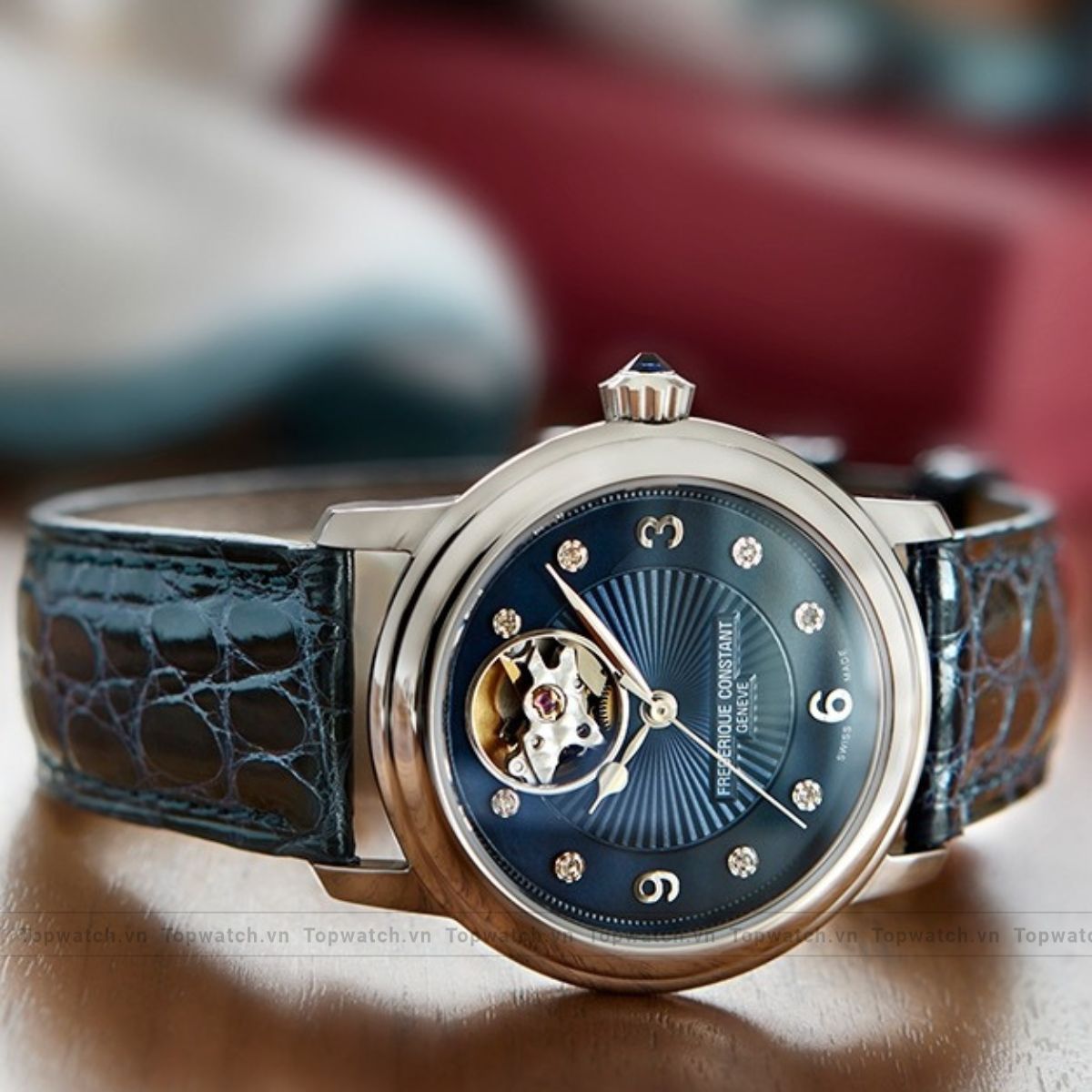 Frederique Constant Heartbeat FC-310HBAND2P6 Watch 34mm Frederique Constant Heartbeat FC-310HBAND2P6 Watch 34mm - Ảnh 2