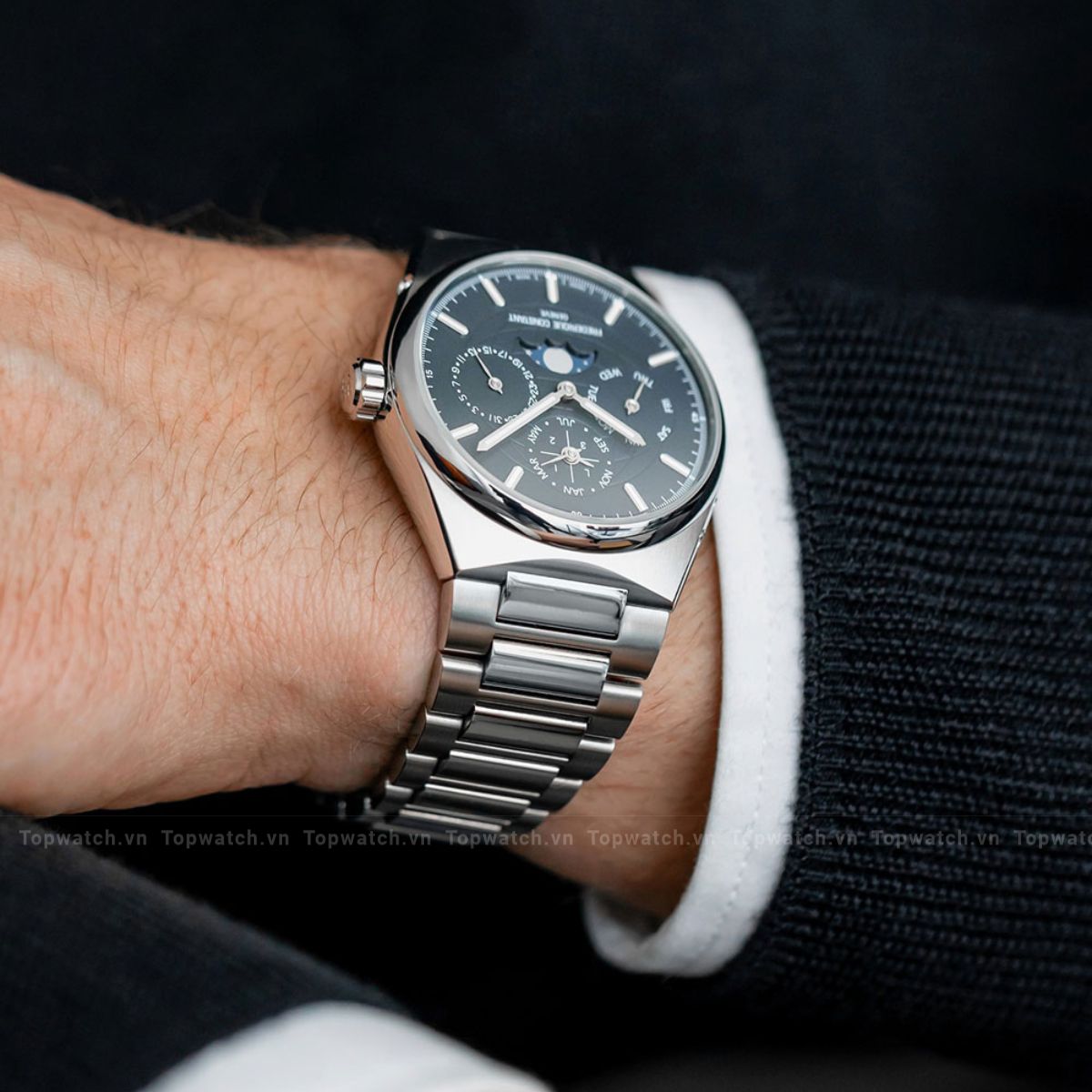 Frederique Constant Highlife FC-775BL4NH6B Perpetual Calendar Watch 41mm Frederique Constant Highlife FC-775BL4NH6B Perpetual Calendar Watch 41mm - Ảnh 2