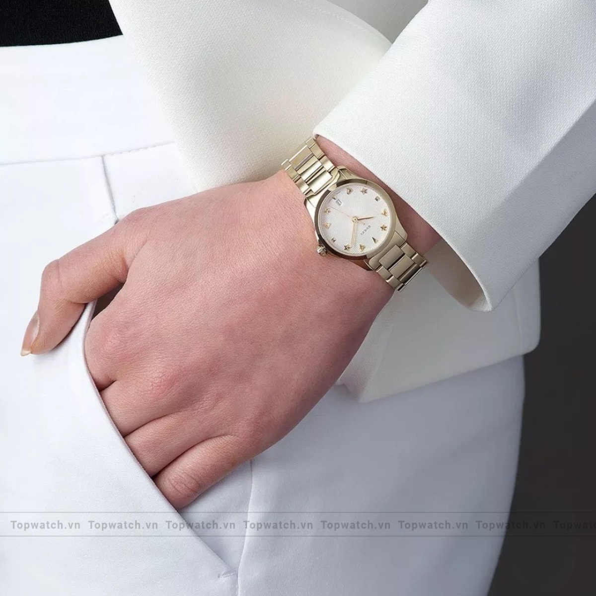Gucci G-Timeless YA126576A Watch 27mm Gucci G-Timeless YA126576A Watch 27mm - Ảnh 2