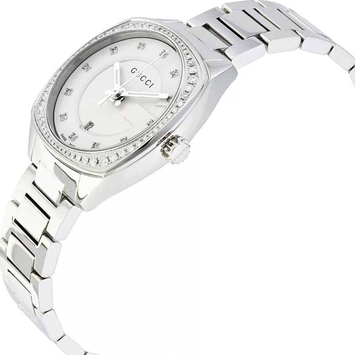Gucci YA142505 GG2570 Diamond Watch 29mm Gucci YA142505 GG2570 Diamond Watch 29mm - Ảnh 2