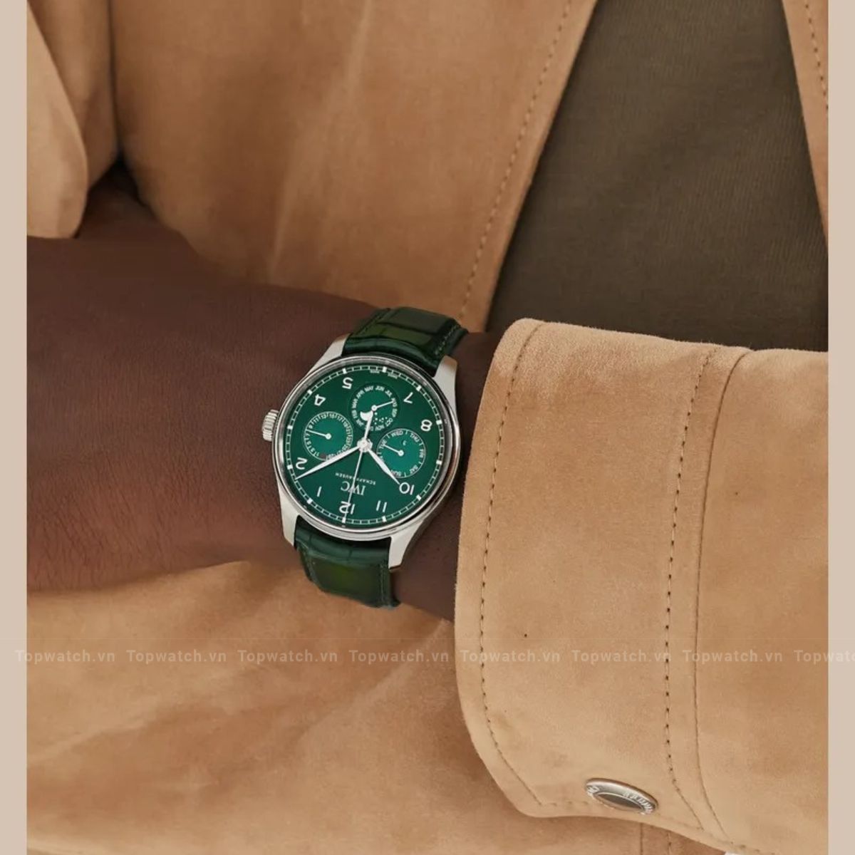 IWC Portugieser IW344207 Perpetual Watch 42.4mm IWC Portugieser IW344207 Perpetual Watch 42.4mm - Ảnh 2