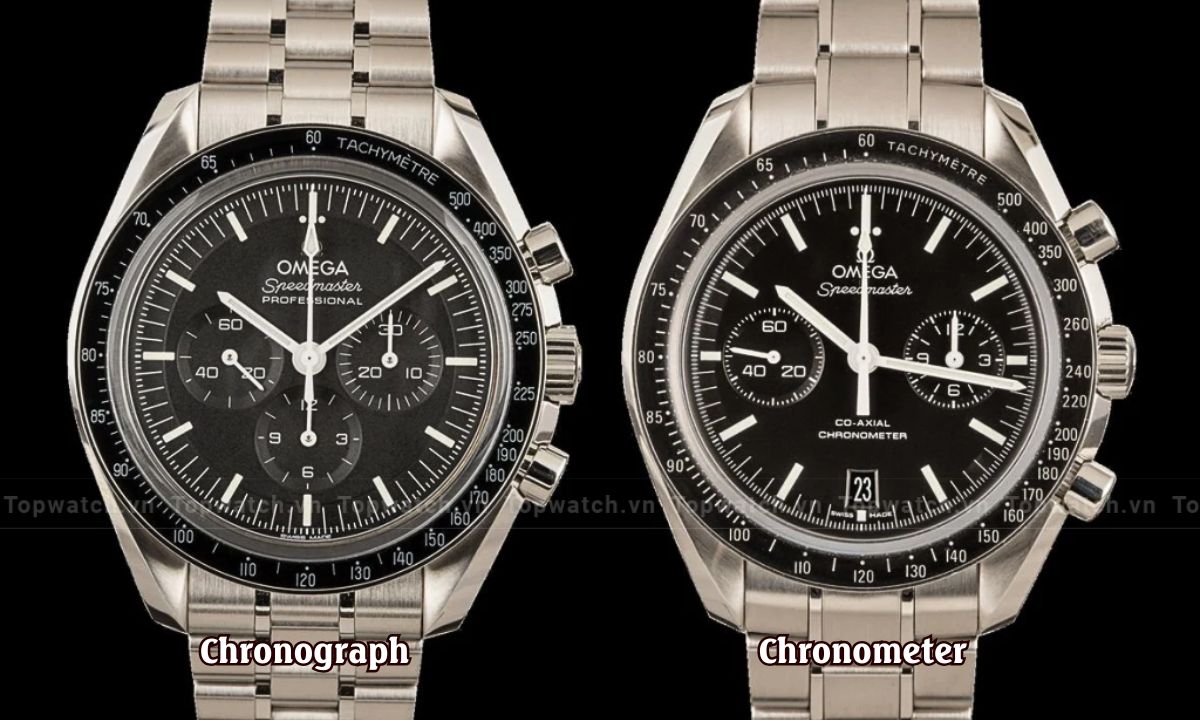chronometer va chronograph khac nhau the nao