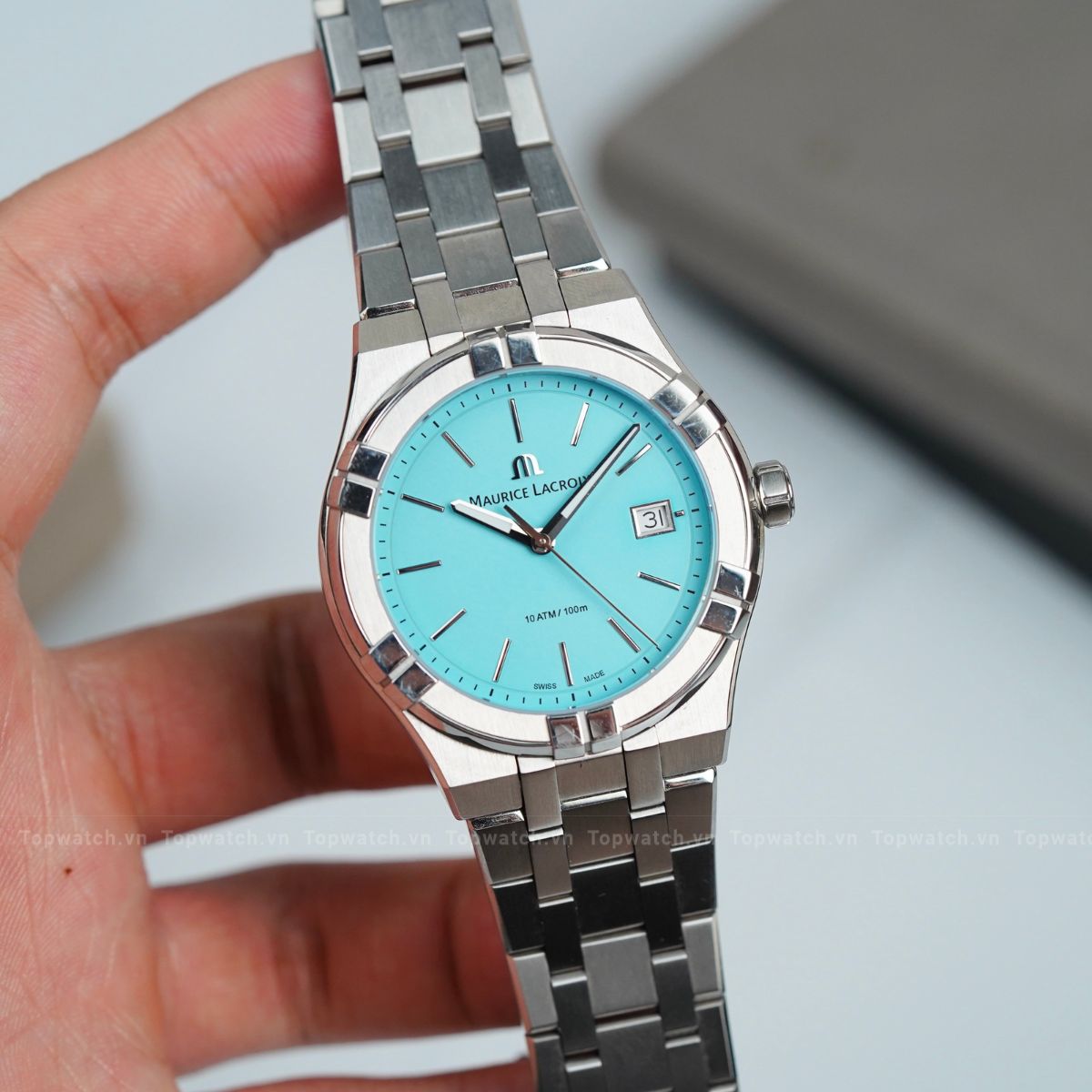 Đồng hồ Maurice Lacroix Aikon Quartz Colours Edition AI1108-SS002-431-1 Đồng hồ Maurice Lacroix Aikon Quartz Colours Edition AI1108-SS002-431-1 - Ảnh 7