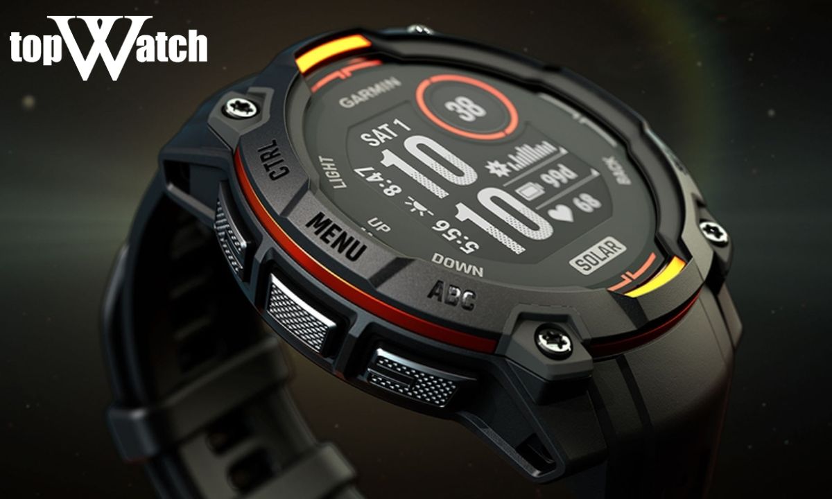 TOP 10 đồng hồ thể thao chống nước bền bỉ, đáng tiền Đồng hồ Garmin Instinct 3