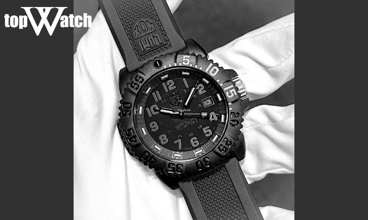 TOP 10 đồng hồ thể thao chống nước bền bỉ, đáng tiền Đồng hồ Luminox Navy Seal Colormark