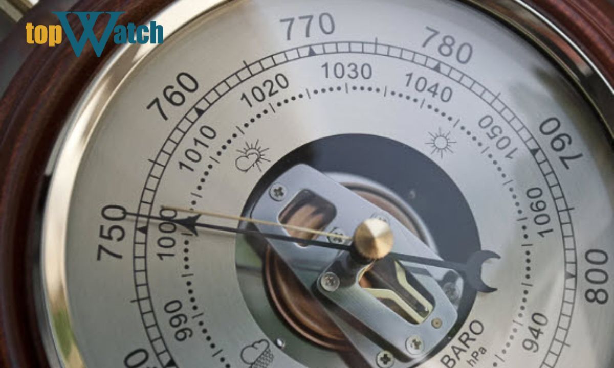 Đồng hồ đo áp suất khí quyển (barometer) cơ học