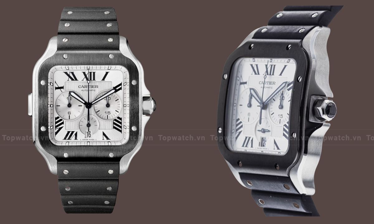 Đồng hồ Cartier Santos de Cartier Chronograph WSSA0017