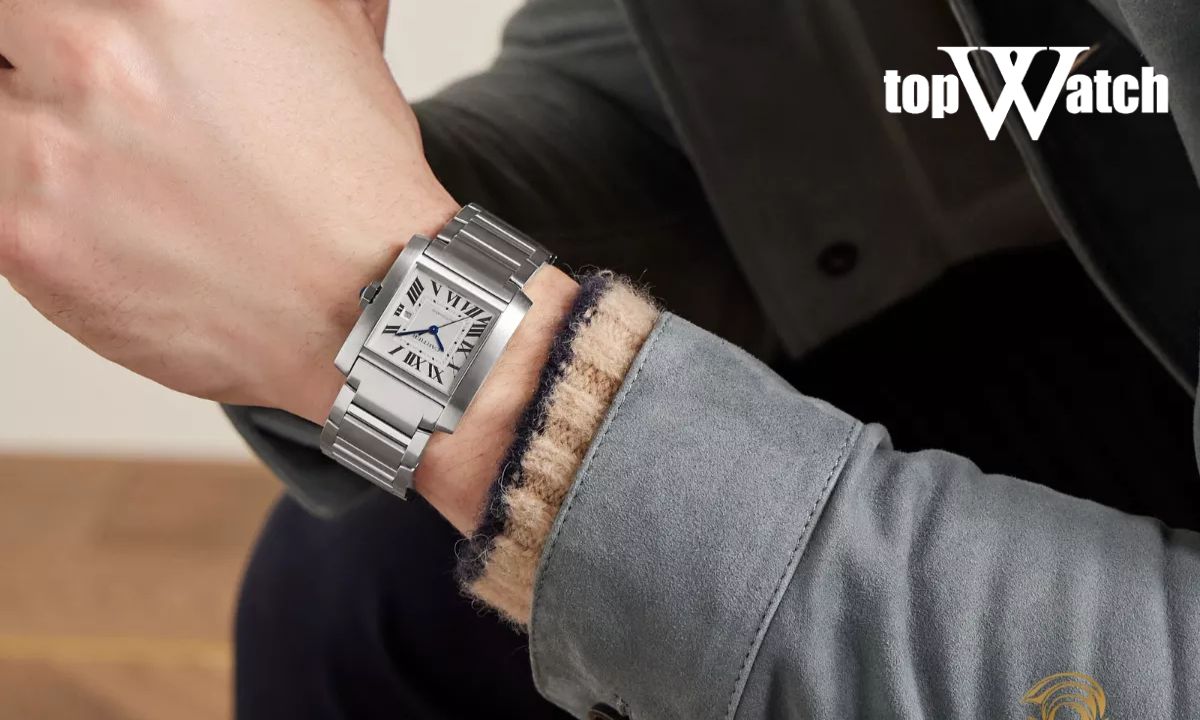 Đồng hồ Cartier Tank Française WSTA0067