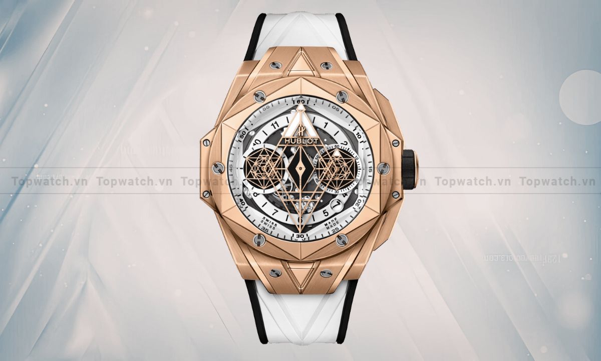 Đồng hồ Hublot Big Bang Sang Bleu II King Gold 418.OX.2001.RX.MXM20