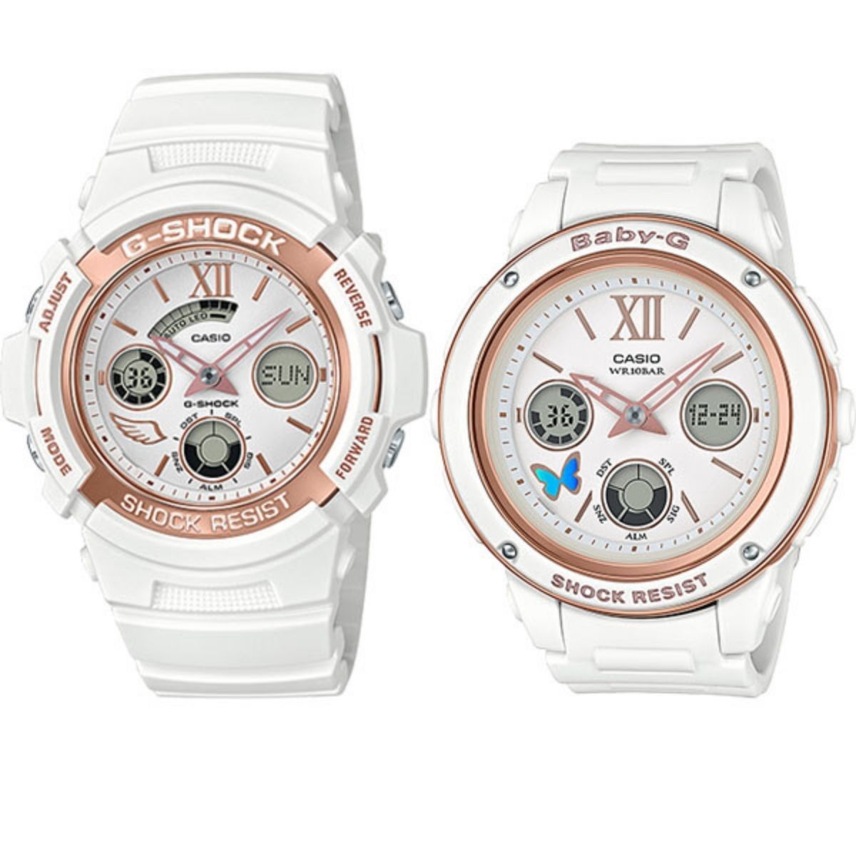 Đồng hồ Casio Unisex LOV-18A-7ADR Dây Nhựa 46.6mm Đồng hồ Casio Unisex LOV-18A-7ADR Dây Nhựa 46.6mm - Ảnh 3