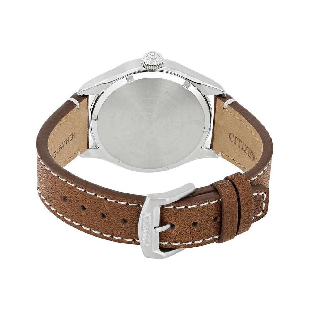 Đồng hồ Citizen Nam BM6838-33L Dây Da 42mm Đồng hồ Citizen Nam BM6838-33L Dây Da 42mm - Ảnh 3