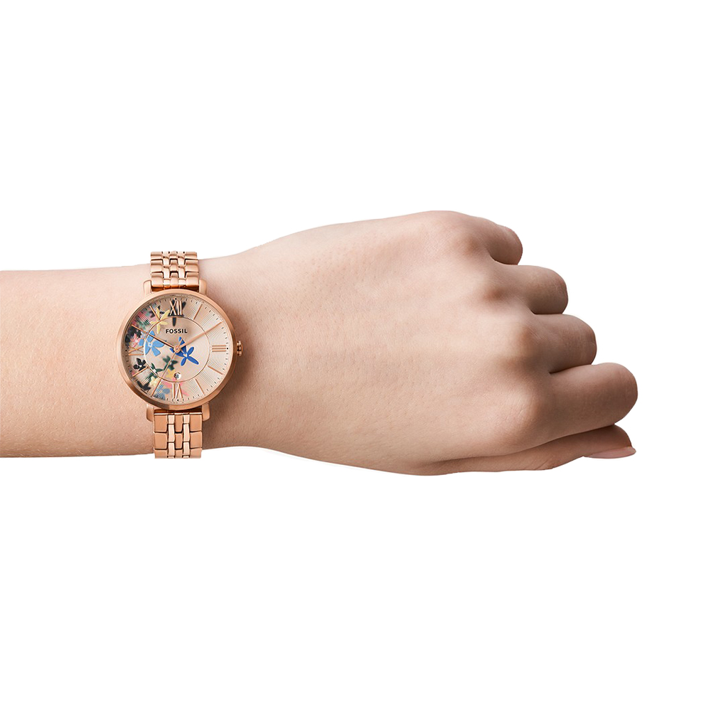 Đồng hồ Fossil Nữ ES5185 Dây Thép Không Gỉ 36mm Đồng hồ Fossil Nữ ES5185 Dây Thép Không Gỉ 36mm - Ảnh 4