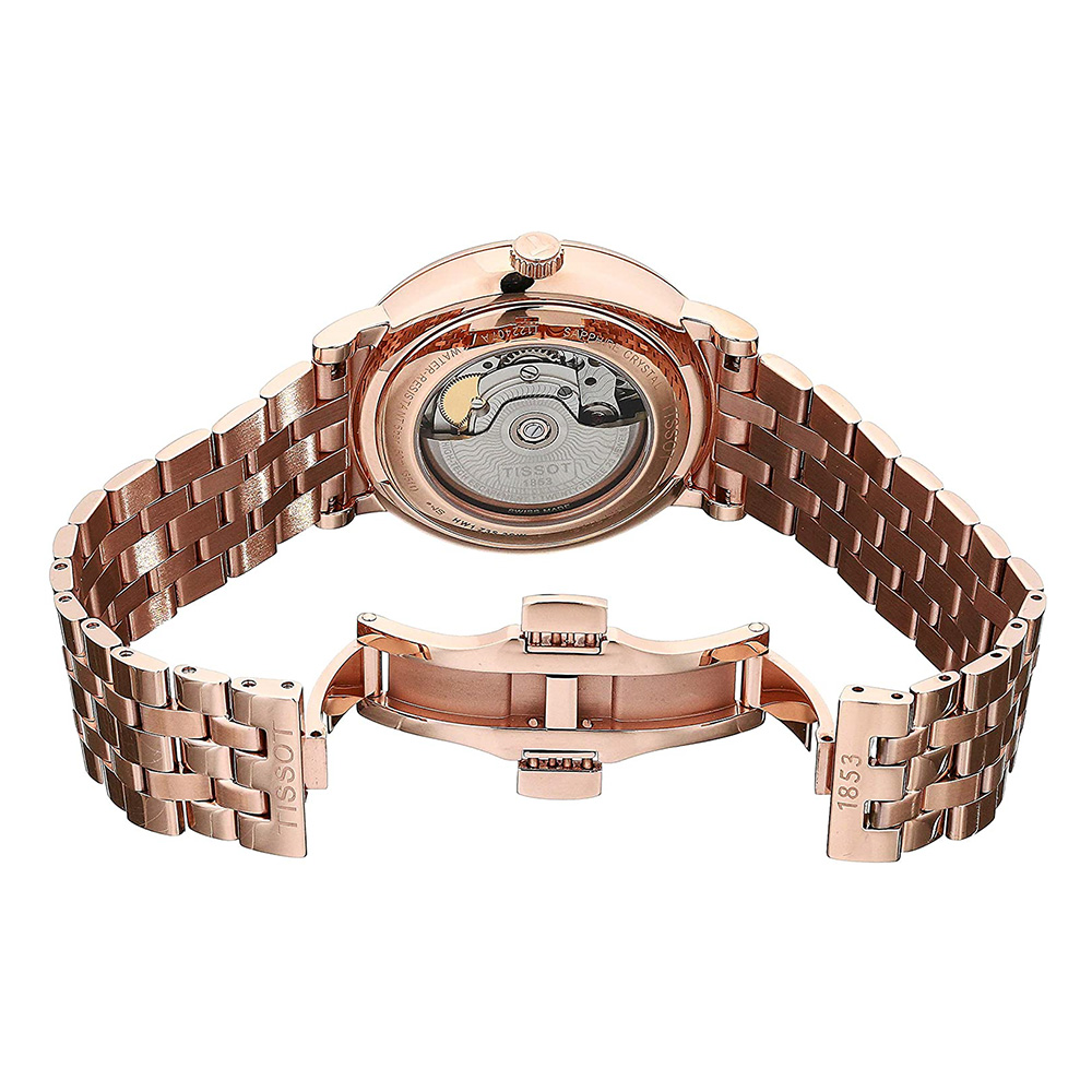 Đồng hồ Tissot Nam T122.407.33.031.00 Dây Thép Không Gỉ Mạ Vàng 40mm Đồng hồ Tissot Nam T122.407.33.031.00 Dây Thép Không Gỉ Mạ Vàng 40mm - Ảnh 3