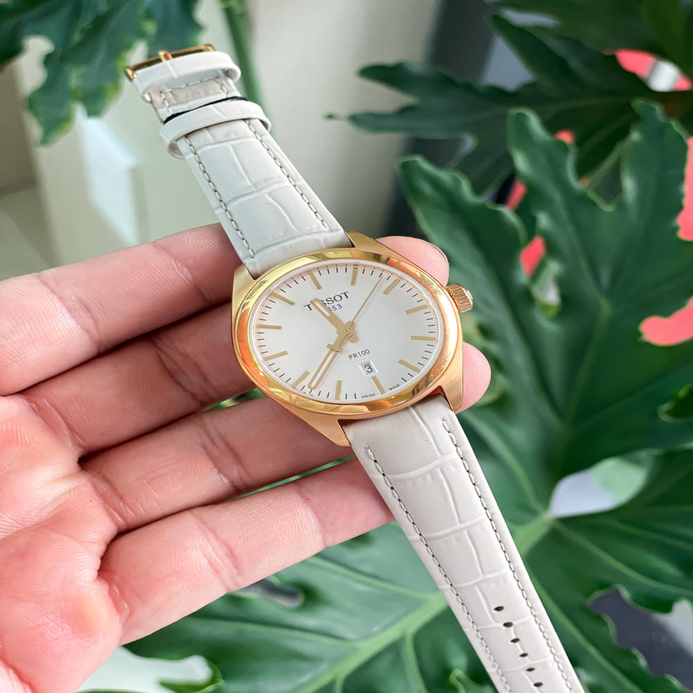 Đồng hồ Tissot Nữ T101.210.36.031.00 Dây Da 33mm Đồng hồ Tissot Nữ T101.210.36.031.00 Dây Da 33mm - Ảnh 6