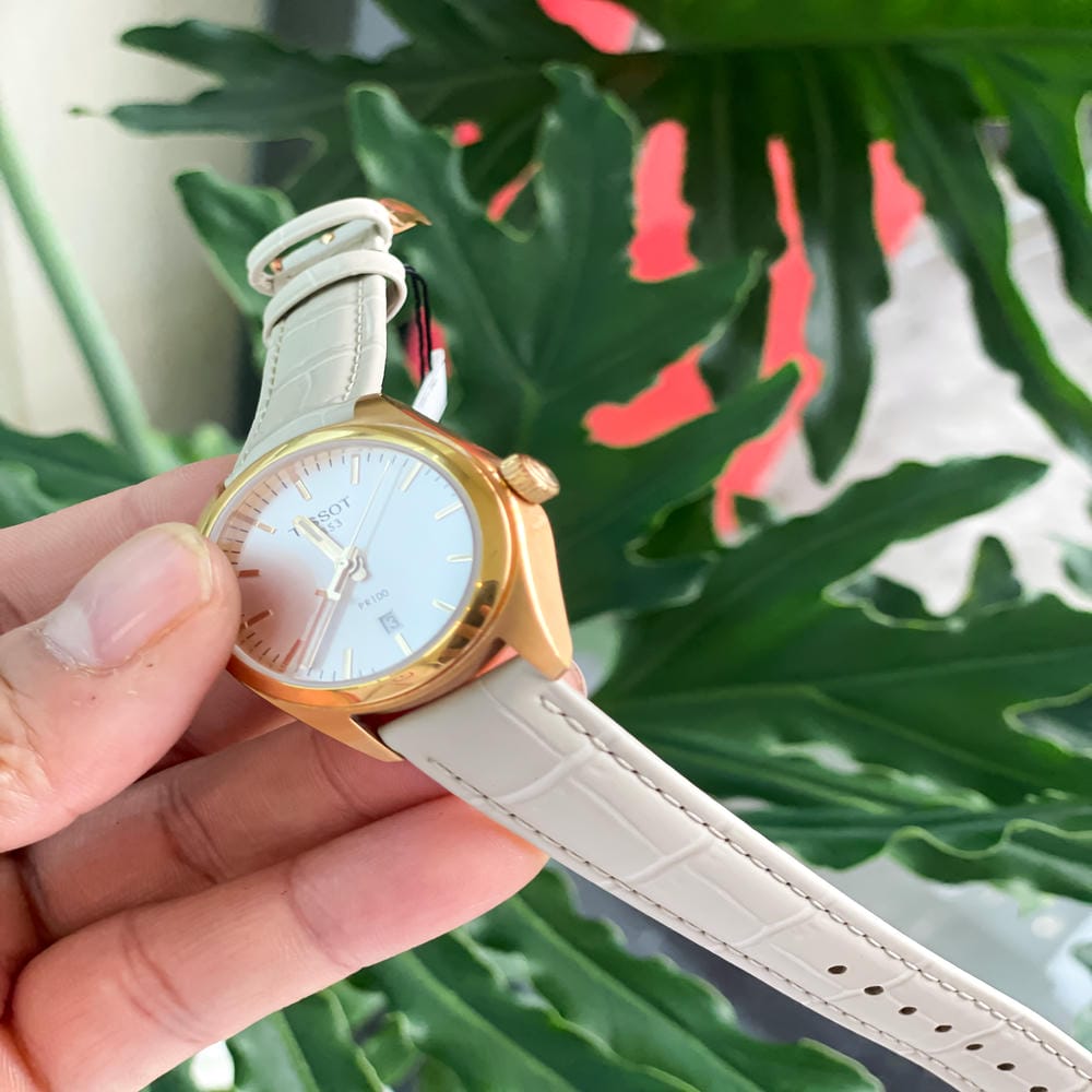 Đồng hồ Tissot Nữ T101.210.36.031.00 Dây Da 33mm Đồng hồ Tissot Nữ T101.210.36.031.00 Dây Da 33mm - Ảnh 2