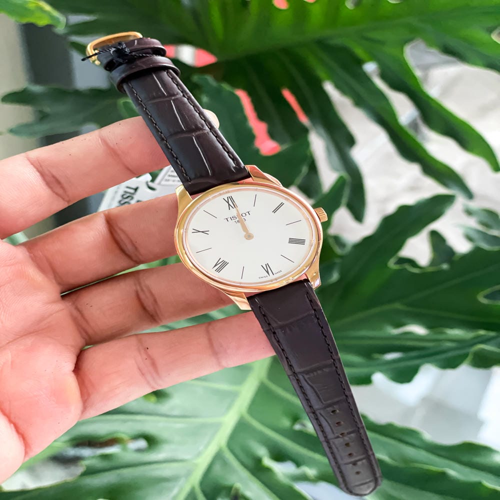 Đồng hồ Tissot Nữ T063.209.36.038.00 Dây Da 31mm Đồng hồ Tissot Nữ T063.209.36.038.00 Dây Da 31mm - Ảnh 6