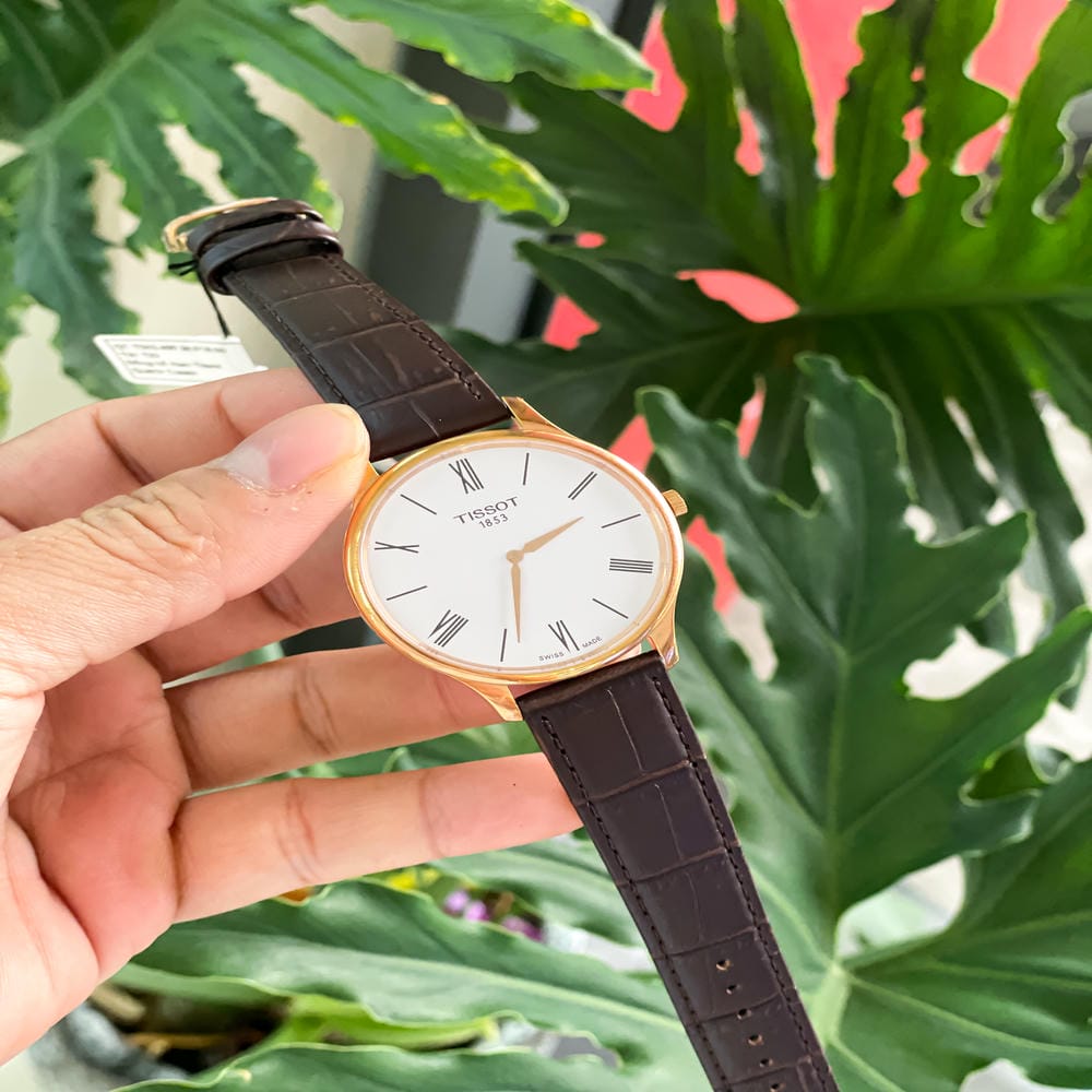 Đồng hồ Tissot Nam T063.409.36.018.00 Dây Da 39mm Đồng hồ Tissot Nam T063.409.36.018.00 Dây Da 39mm - Ảnh 6