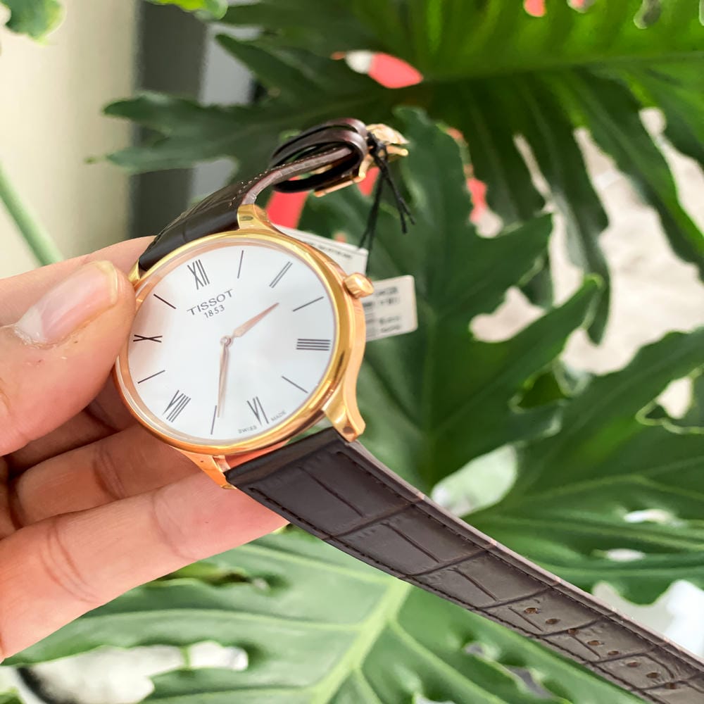 Đồng hồ Tissot Nam T063.409.36.018.00 Dây Da 39mm Đồng hồ Tissot Nam T063.409.36.018.00 Dây Da 39mm - Ảnh 2