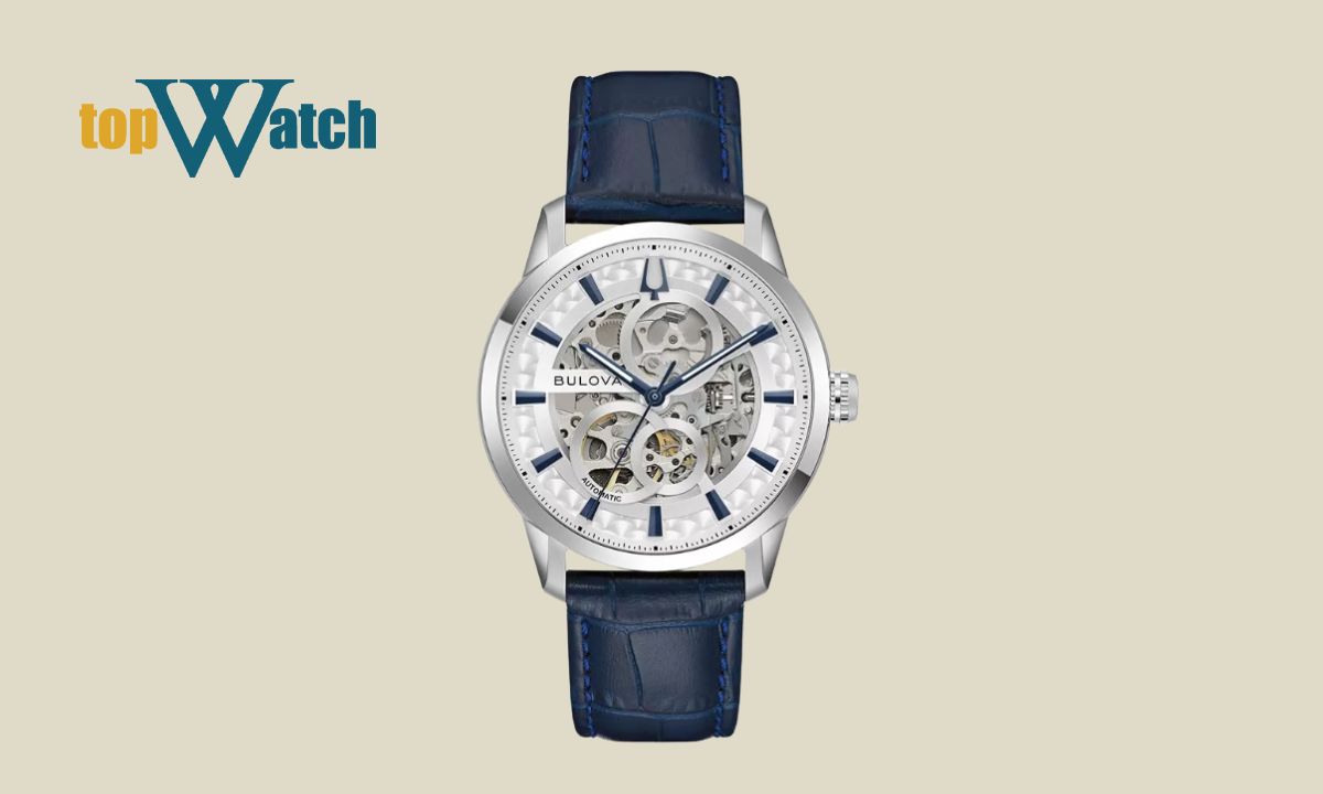 Gợi ý 13 mẫu đồng hồ Bulova nam dây da đẹp, trẻ trung đáng mua Đồng Hồ Bulova Dây Da Nam Sutton 96A330