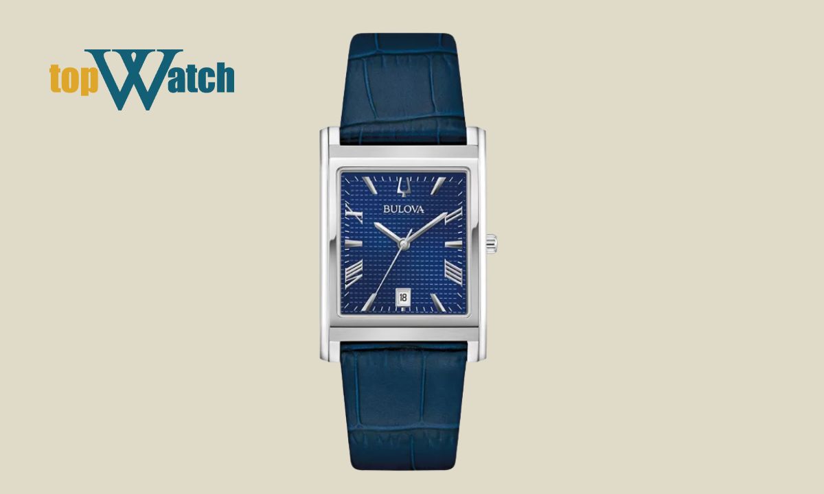 Gợi ý 13 mẫu đồng hồ Bulova nam dây da đẹp, trẻ trung đáng mua Đồng Hồ Bulova Nam Dây Da Classic Sutton 96B442