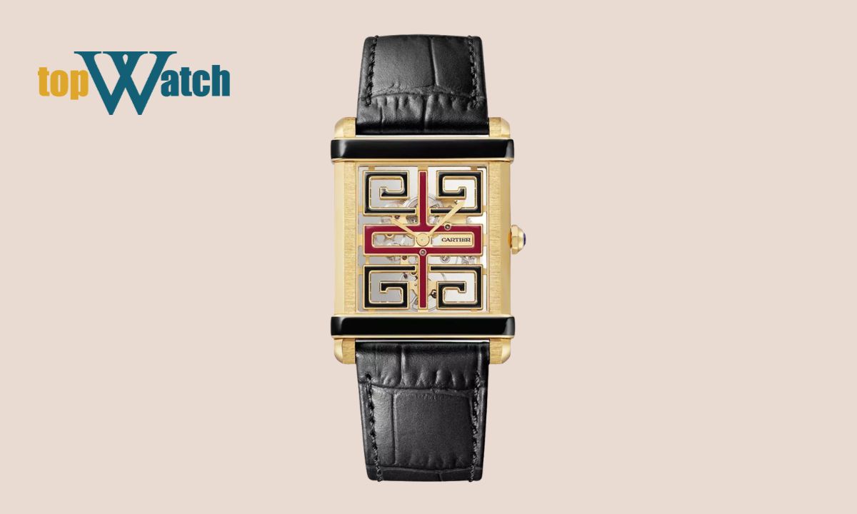 Đồng hồ Cartier Tank Chinoise WHTA0016