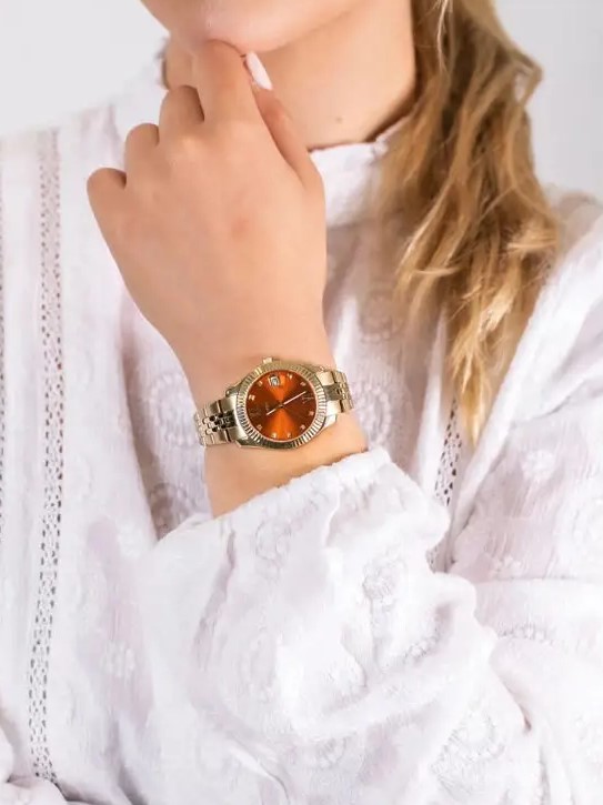 Đồng hồ Fossil Nữ ES4904 Dây Thép Không Gỉ 32mm Đồng hồ Fossil Nữ ES4904 Dây Thép Không Gỉ 32mm - Ảnh 4