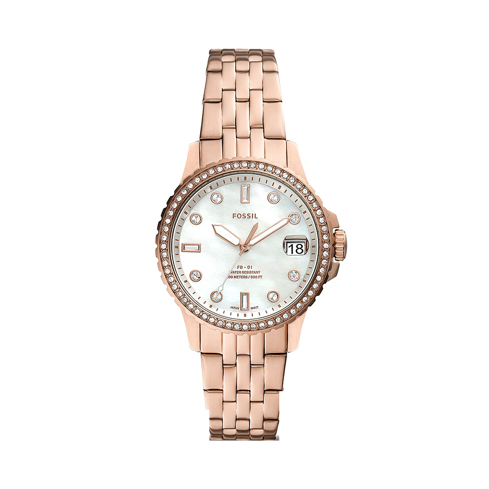 Đồng hồ Fossil Nữ ES4995 Dây Thép Không Gỉ 36mm Đồng hồ Fossil Nữ ES4995 Dây Thép Không Gỉ 36mm - Ảnh 5