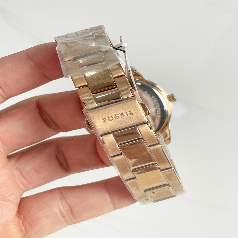 Đồng hồ Fossil Nữ ES5192 Dây Thép Không Gỉ 37mm Đồng hồ Fossil Nữ ES5192 Dây Thép Không Gỉ 37mm - Ảnh 4