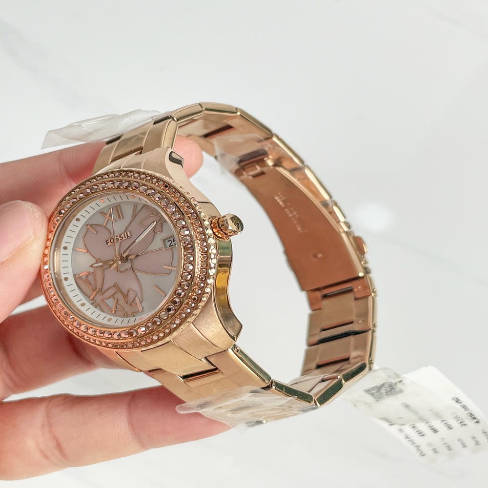 Đồng hồ Fossil Nữ ES5192 Dây Thép Không Gỉ 37mm Đồng hồ Fossil Nữ ES5192 Dây Thép Không Gỉ 37mm - Ảnh 2