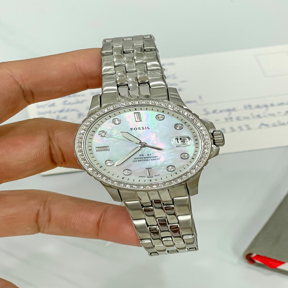 Đồng hồ Fossil Nữ ES4994 Dây Kim Loại 36mm Đồng hồ Fossil Nữ ES4994 Dây Kim Loại 36mm - Ảnh 6