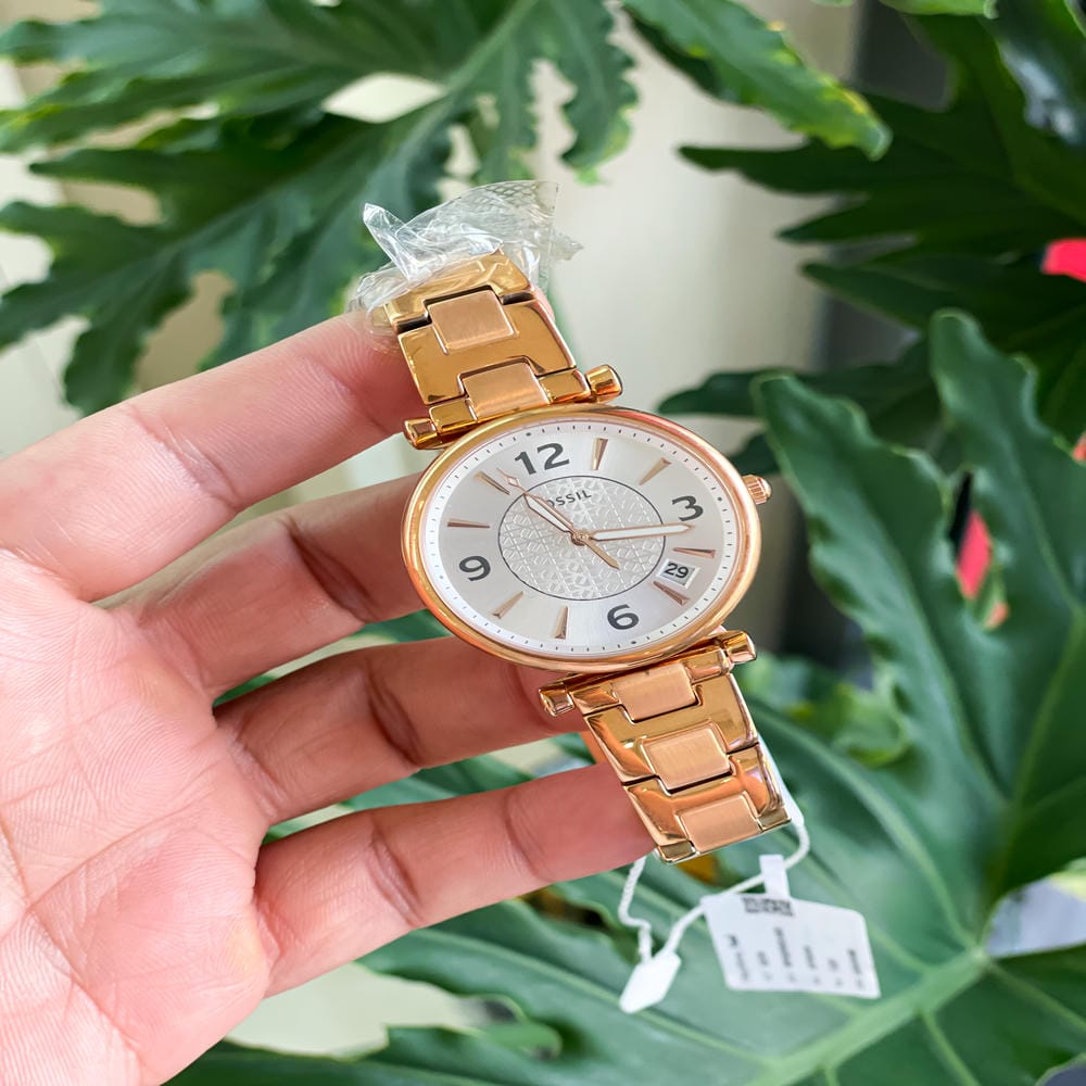Đồng hồ Fossil Nữ ES5158 Dây Thép Không Gỉ 35mm Đồng hồ Fossil Nữ ES5158 Dây Thép Không Gỉ 35mm - Ảnh 6
