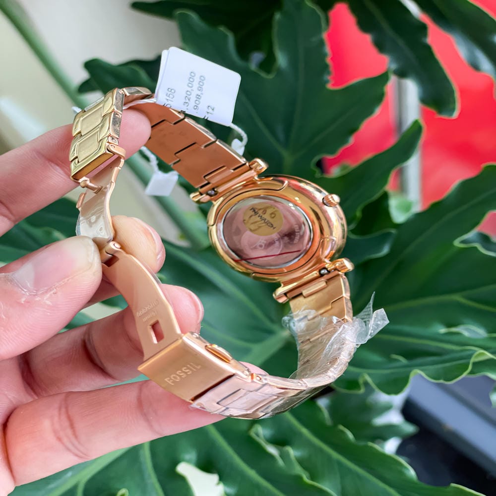 Đồng hồ Fossil Nữ ES5158 Dây Thép Không Gỉ 35mm Đồng hồ Fossil Nữ ES5158 Dây Thép Không Gỉ 35mm - Ảnh 3