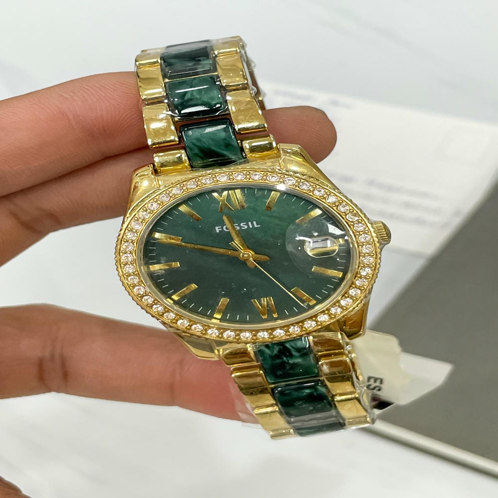 Đồng hồ Fossil Nữ ES4676 Dây Thép Không Gỉ 32mm Đồng hồ Fossil Nữ ES4676 Dây Thép Không Gỉ 32mm - Ảnh 6