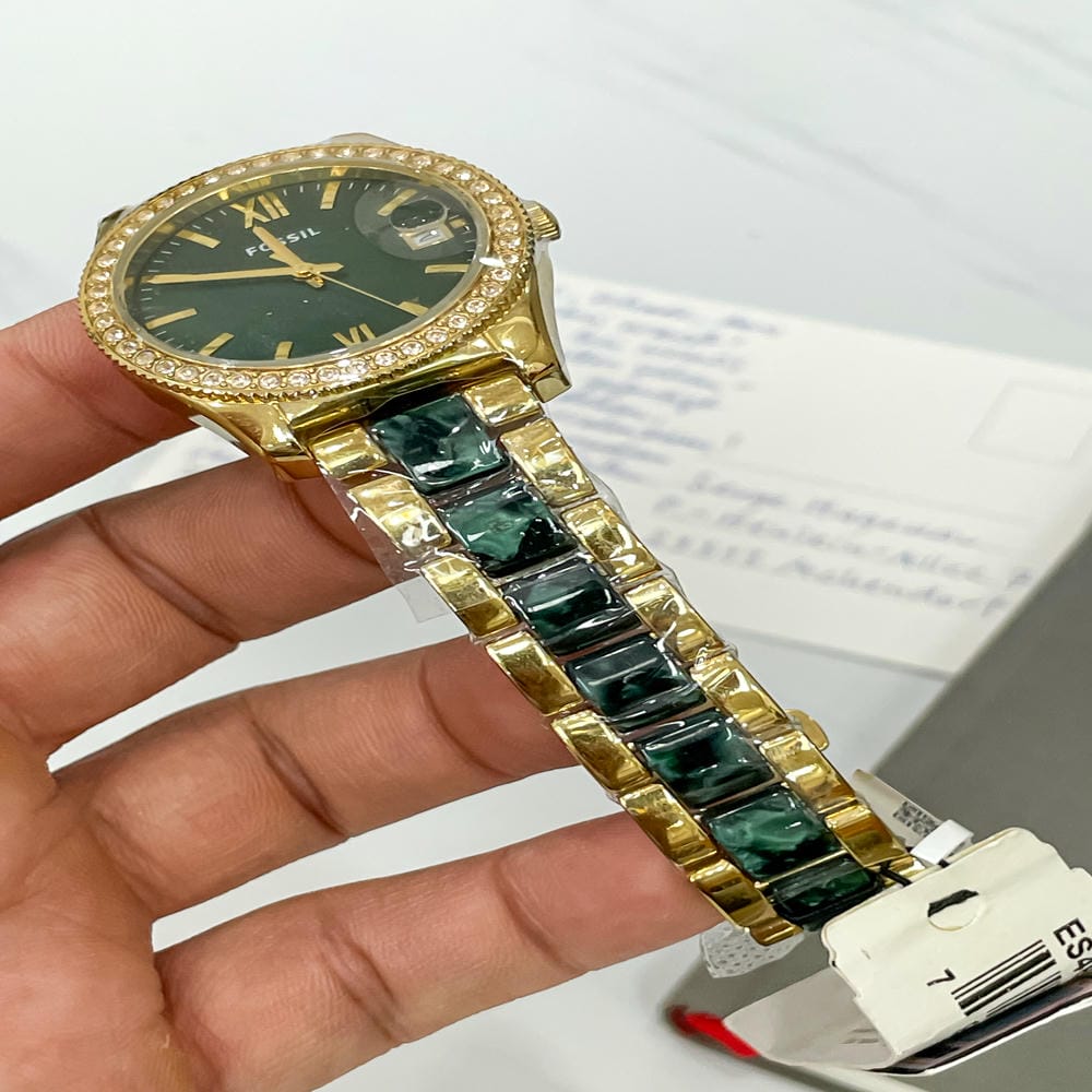 Đồng hồ Fossil Nữ ES4676 Dây Thép Không Gỉ 32mm Đồng hồ Fossil Nữ ES4676 Dây Thép Không Gỉ 32mm - Ảnh 5