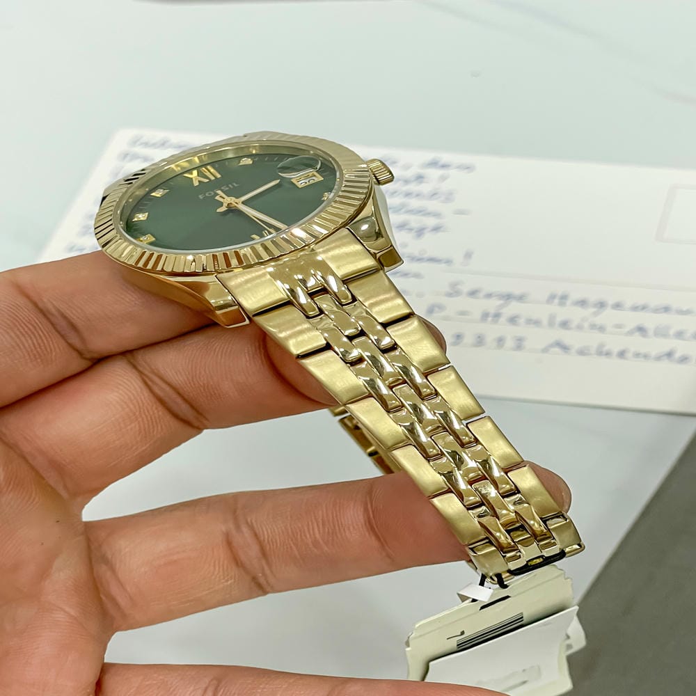 Đồng hồ Fossil Nữ ES4903 Dây Thép Không Gỉ 32mm Đồng hồ Fossil Nữ ES4903 Dây Thép Không Gỉ 32mm - Ảnh 5