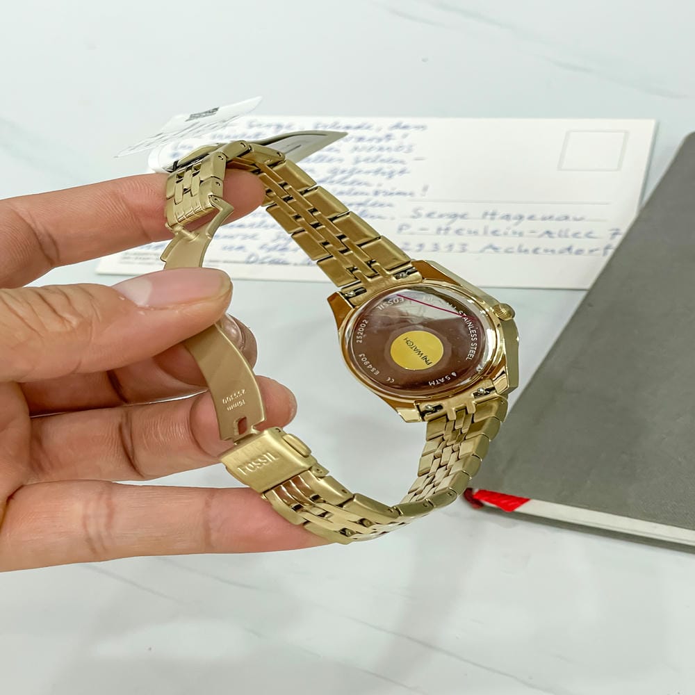 Đồng hồ Fossil Nữ ES4903 Dây Thép Không Gỉ 32mm Đồng hồ Fossil Nữ ES4903 Dây Thép Không Gỉ 32mm - Ảnh 3
