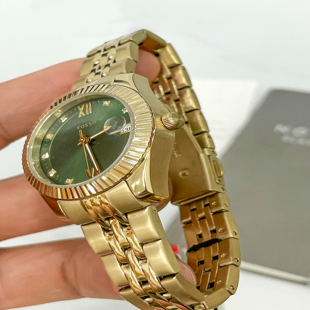 Đồng hồ Fossil Nữ ES4903 Dây Thép Không Gỉ 32mm Đồng hồ Fossil Nữ ES4903 Dây Thép Không Gỉ 32mm - Ảnh 2