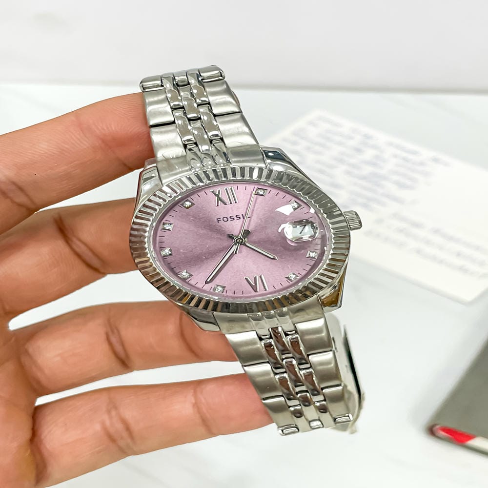 Đồng hồ Fossil Nữ ES4905 Dây Thép Không Gỉ 32mm Đồng hồ Fossil Nữ ES4905 Dây Thép Không Gỉ 32mm - Ảnh 6