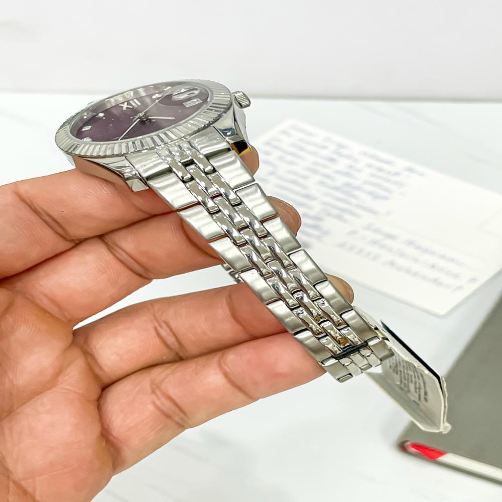 Đồng hồ Fossil Nữ ES4905 Dây Thép Không Gỉ 32mm Đồng hồ Fossil Nữ ES4905 Dây Thép Không Gỉ 32mm - Ảnh 5