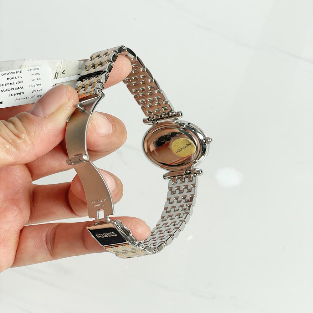 Đồng hồ Fossil Nữ ES4431 Dây Thép Không Gỉ 29mm Đồng hồ Fossil Nữ ES4431 Dây Thép Không Gỉ 29mm - Ảnh 3
