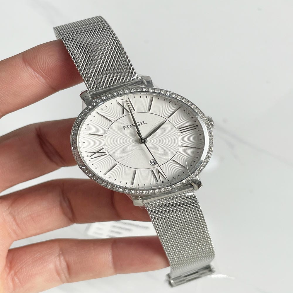Đồng hồ Fossil Nữ ES4627 Dây Mesh 36mm Đồng hồ Fossil Nữ ES4627 Dây Mesh 36mm - Ảnh 6