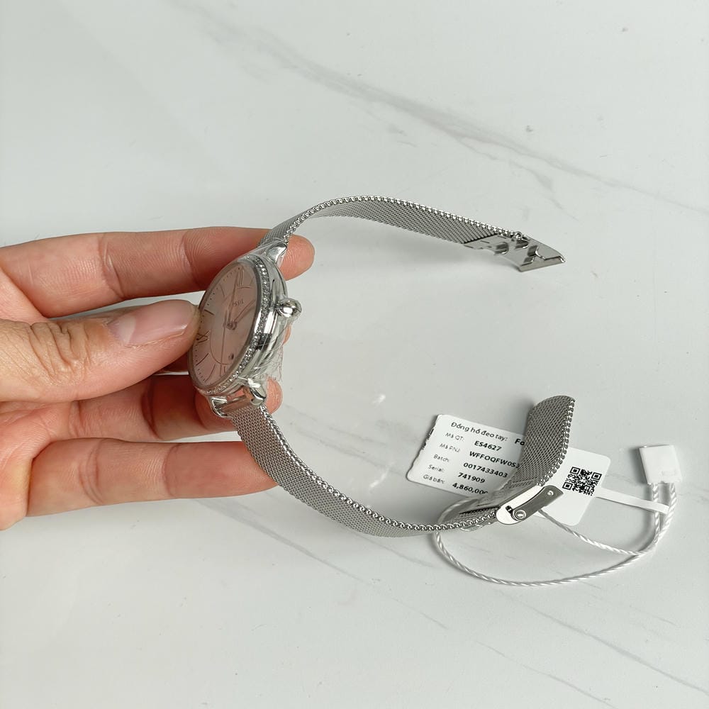 Đồng hồ Fossil Nữ ES4627 Dây Mesh 36mm Đồng hồ Fossil Nữ ES4627 Dây Mesh 36mm - Ảnh 2