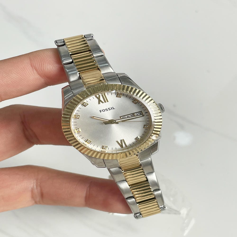 Đồng hồ Fossil Nữ ES5198 Dây Kim Loại 32mm Đồng hồ Fossil Nữ ES5198 Dây Kim Loại 32mm - Ảnh 6